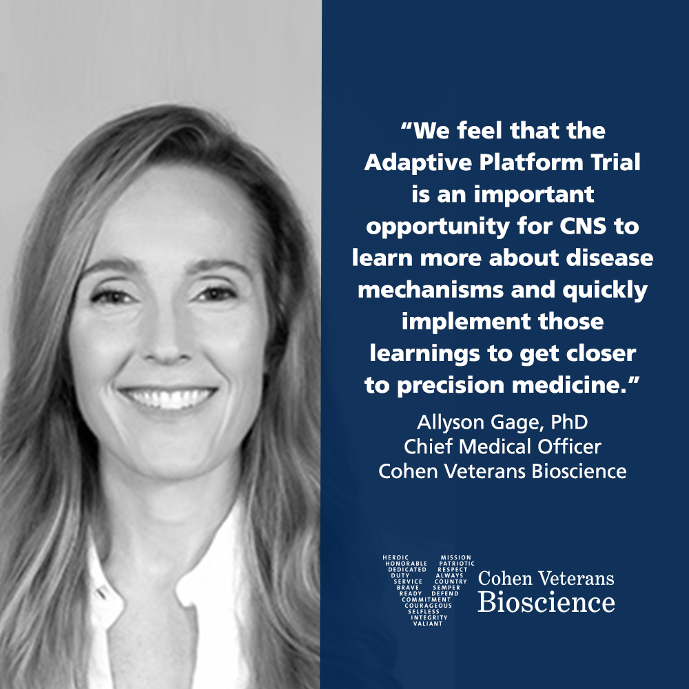 Quote from Dr. Allyson Gage on Adaptive Platform Trial Design