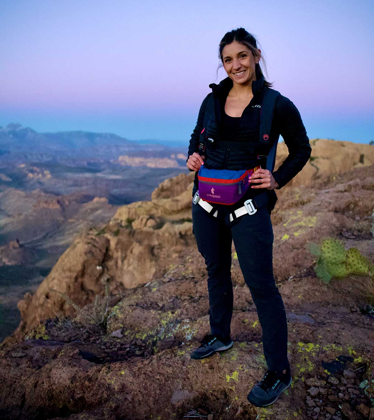 Bibi Carmouche, BASE jumper for 22 Jumps Camelback Mountain 2024